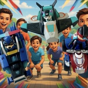 Paw Patrol boy’s toys Jet to the Rescue.